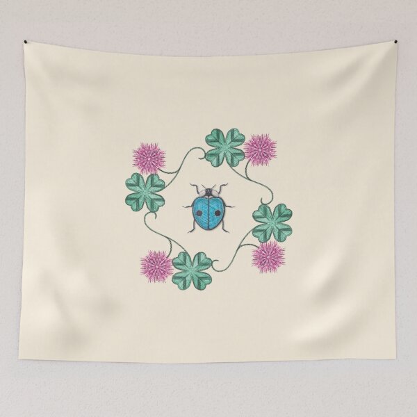 Item preview, LadyBug Clovers - Pastel designed and sold by Sunflow.