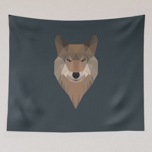 Item preview, Wolf - low poly designed and sold by maismu.