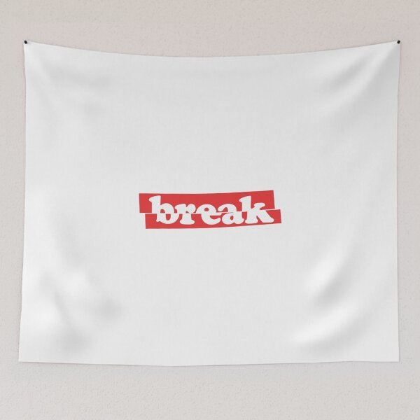 Item preview, 'break' Minimal Cool Design designed and sold by doughballdesign.