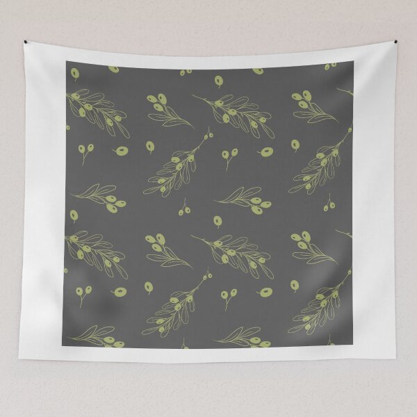 Item preview, Olive dark seamless pattern designed and sold by julkapulka.