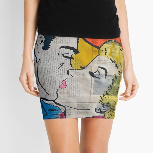 "Please come back" Mini Skirt