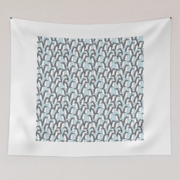 Item preview, Penguin crowds designed and sold by merionmerion.
