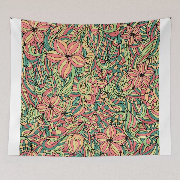 Item preview, Floral delicate pattern designed and sold by JuliaBadeeva.
