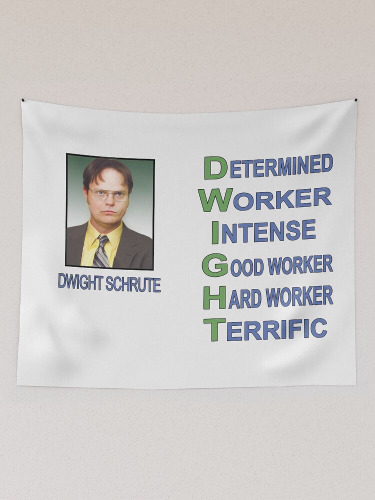 Dwight discount schrute tapestry