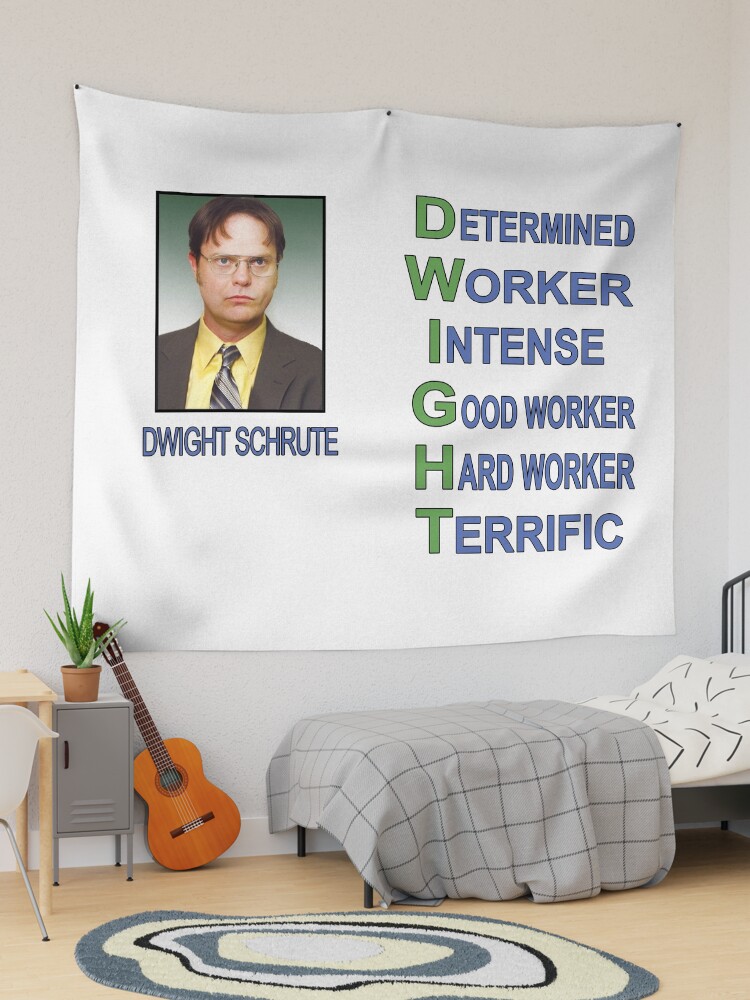 Dwight schrute tapestry sale