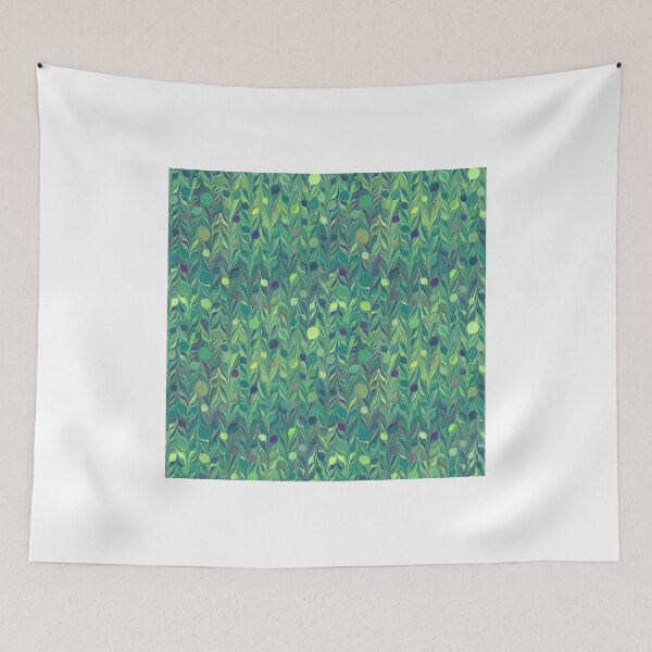 Item preview, Green Dots Feathers designed and sold by Sunflow.