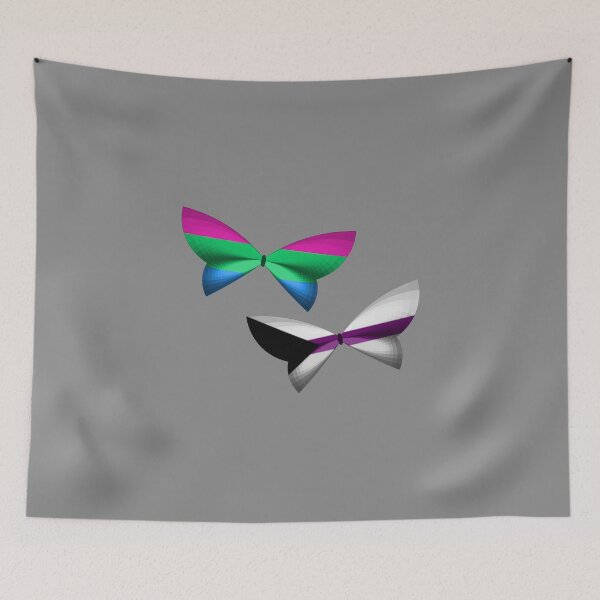 Item preview, Poly Demisexual Pride Butterflies designed and sold by shaneisadragon.