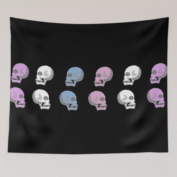 Item preview, Pastel Skulls- Intersex designed and sold by sasspar.