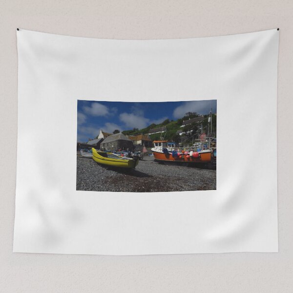 Item preview, Yellow Boat, Cadgwith Cove, Cornwall designed and sold by wiggyofipswich.
