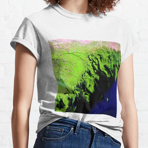 #Volga #River Delta - Earth as #Art Classic T-Shirt
