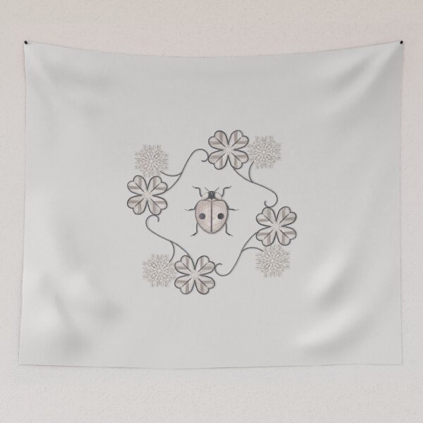 Item preview, LadyBug Clovers - Pearl designed and sold by Sunflow.