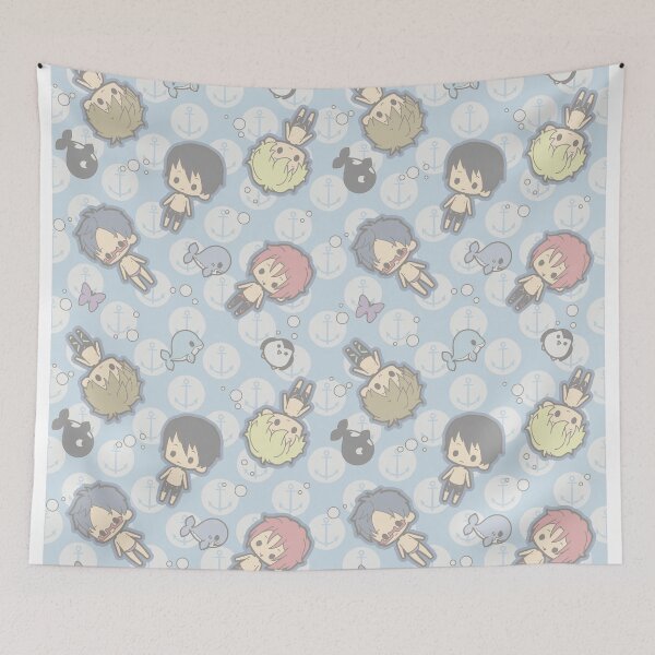 Item preview, Free Iwatobi Swimming Chibi designed and sold by kingcael.