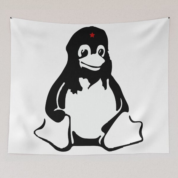 Item preview, Linux tux Penguin Che  designed and sold by SofiaYoushi.