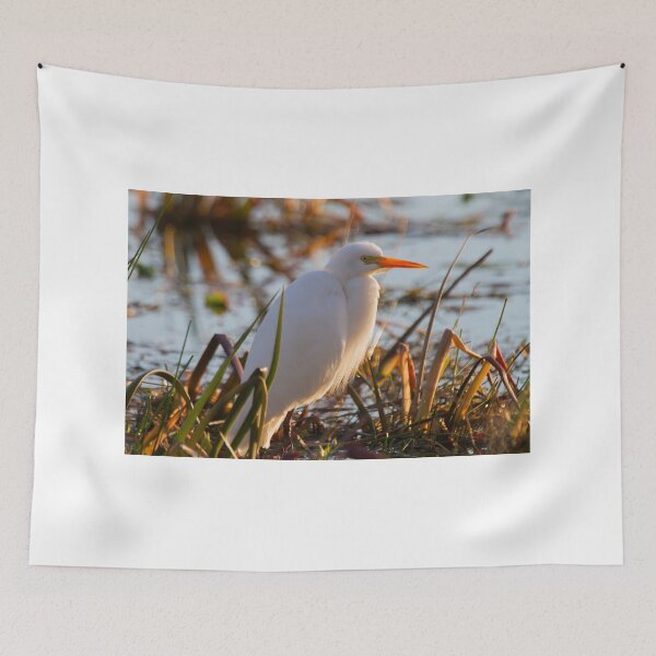 Item preview, Days End Egret  designed and sold by byronbackyard.