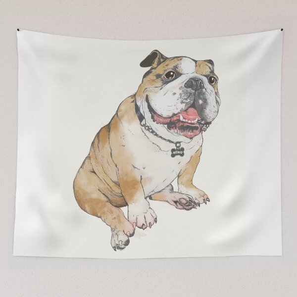 Item preview, bulldog designed and sold by lauragraves.