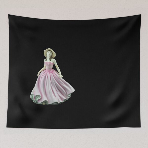 Item preview, Bone China Figurine Wearing a Light Pink Dress designed and sold by Graphics By Craig.