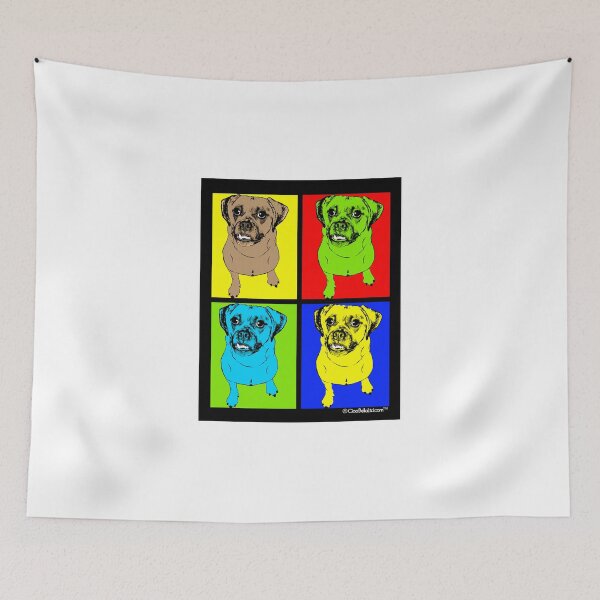Item preview, Designer Puggle Dog Pop Art designed and sold by CiaoBellaLtd.