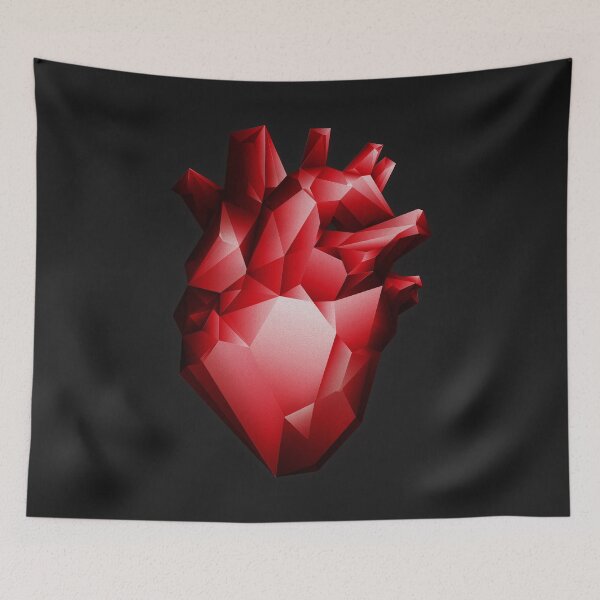 Item preview, ruby red heart designed and sold by neographics.
