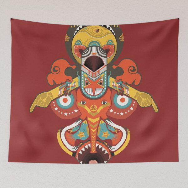 Item preview, Totem Pole designed and sold by DankAnk.