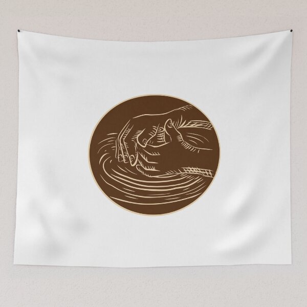 Item preview, Hand Shaping Pottery Clay Etching designed and sold by patrimonio.