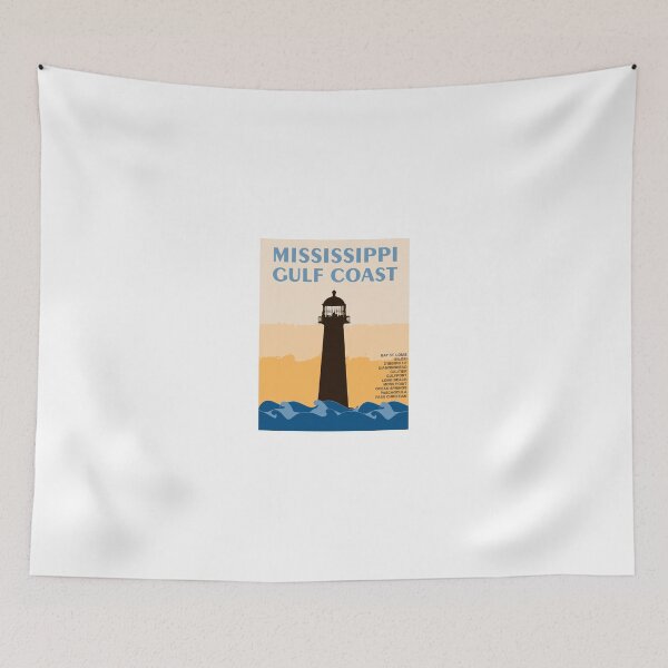 Item preview, Gulf Coast - Mississippi. designed and sold by America Roadside..