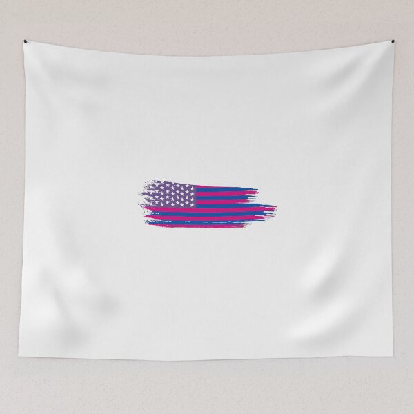 Item preview, American Flag- Bisexual Pride designed and sold by Jasmine-Murray.