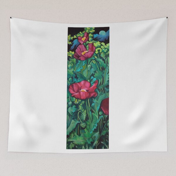 Item preview, Night Poppies 3 designed and sold by Lori Elaine Campbell.