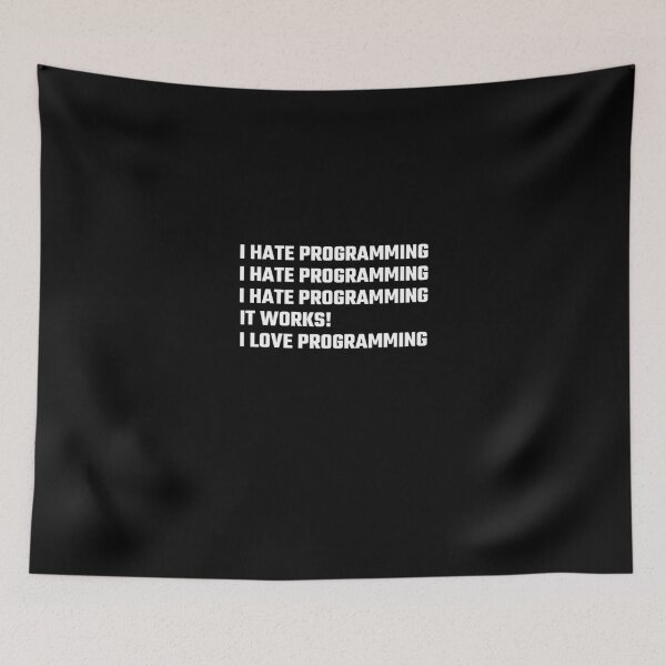 Item preview, I Love Programming designed and sold by evahhamilton.