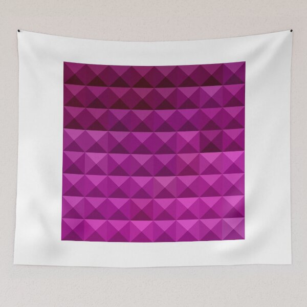 Aperçu de l'œuvre Abstrait violet byzantin Low Polygon créée et vendue par retrovectors.