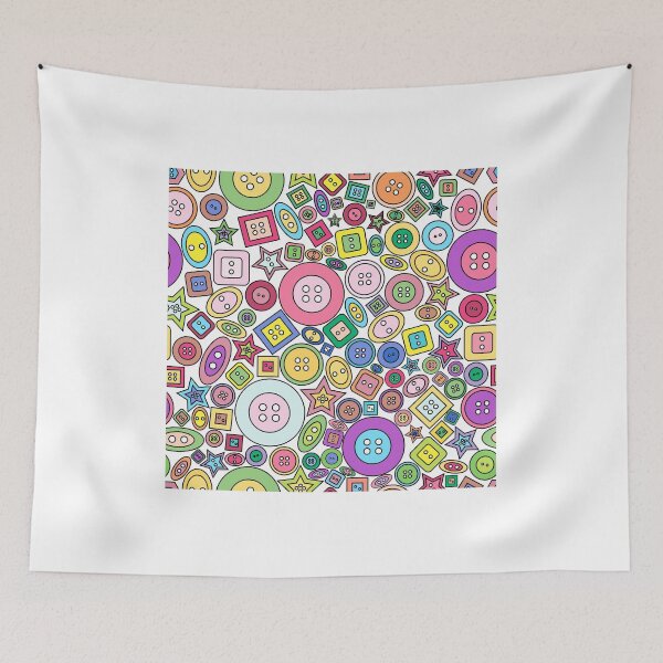 Item preview, Colorful and cute buttons designed and sold by Wedphoto.