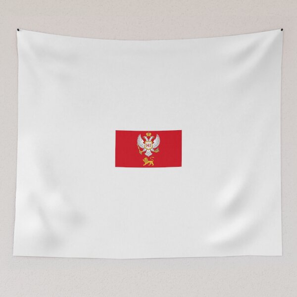 Item preview, Flag of Principality of Montenegro, 1876-1905  designed and sold by abbeyz71.