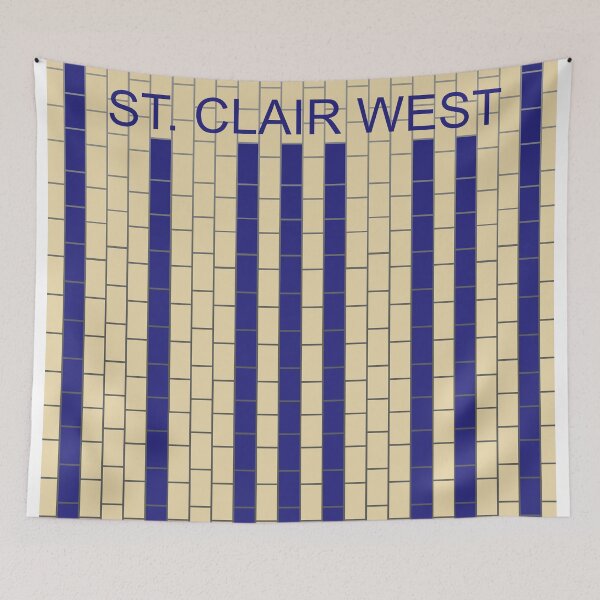 Item preview, ST. CLAIR WEST Subway Station designed and sold by Daniel McLaren.