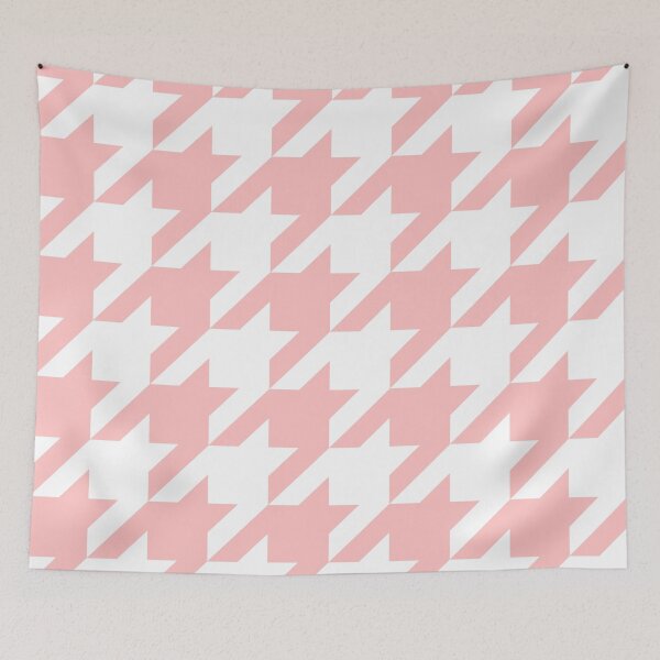 Item preview, LightPink Large Houndstooth designed and sold by ImageNugget.