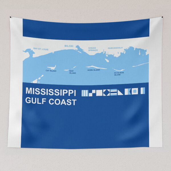 Item preview, Gulf Coast - Mississippi. designed and sold by America Roadside..