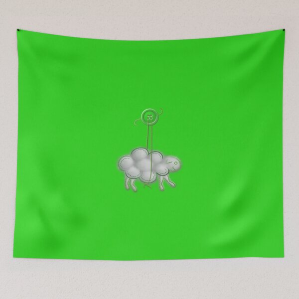 Item preview, Button Sheep - Grass designed and sold by Sunflow.