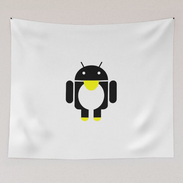 Item preview, linux Tux penguin android  designed and sold by SofiaYoushi.