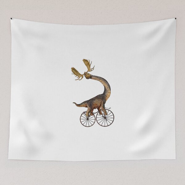 Item preview, Brachiosaurus Brachiolope on Velocipede designed and sold by SirLeeTees.