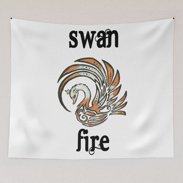 Item preview, Swan Fire Merchandise designed and sold by Exotic Closet.
