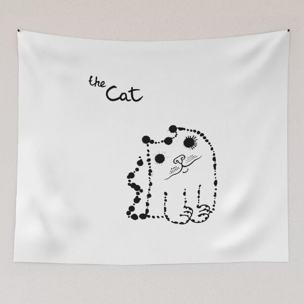 Item preview, Ink splashes cat designed and sold by Mehendra.