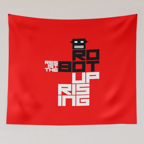 Item preview, Resist the Robot Uprising designed and sold by monsterplanet.