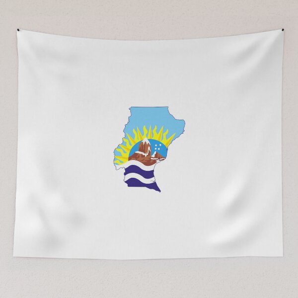 Item preview, Flag Map of Santa Cruz Province designed and sold by abbeyz71.