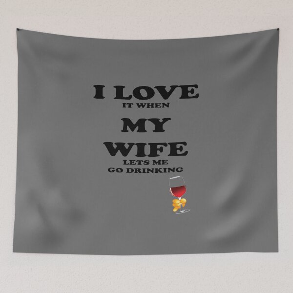 Item preview, I Love My Wife Funny t shirt, iphone case & more designed and sold by wordplayer73.