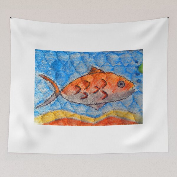 Aperçu de l'œuvre Orange fish créée et vendue par JoAnnFineArt.