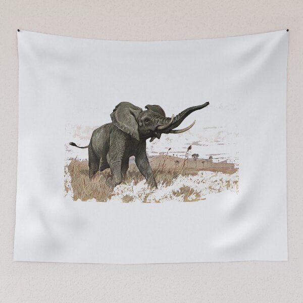 Item preview, African bush elephant designed and sold by marmur.