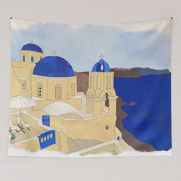 Item preview, Santorini, the Greek jewel of Aegean Sea designed and sold by mikath.