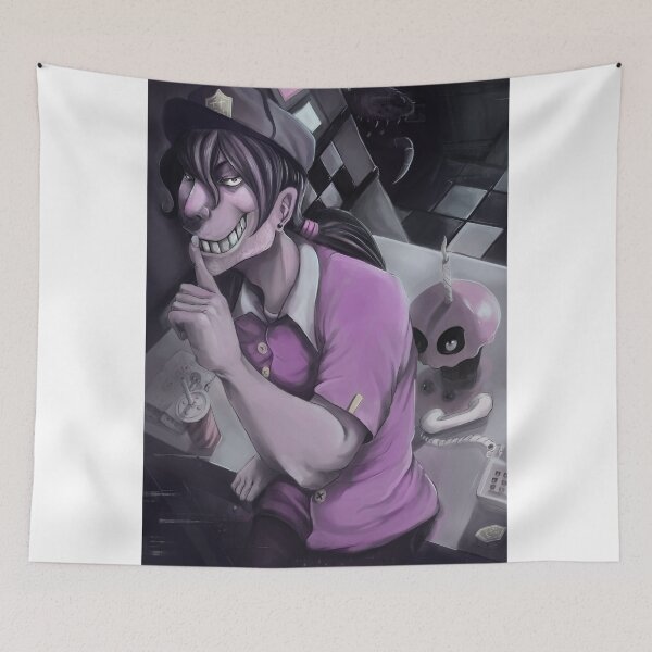 Item preview, Fnaf purple shush  designed and sold by Paintingpixel.