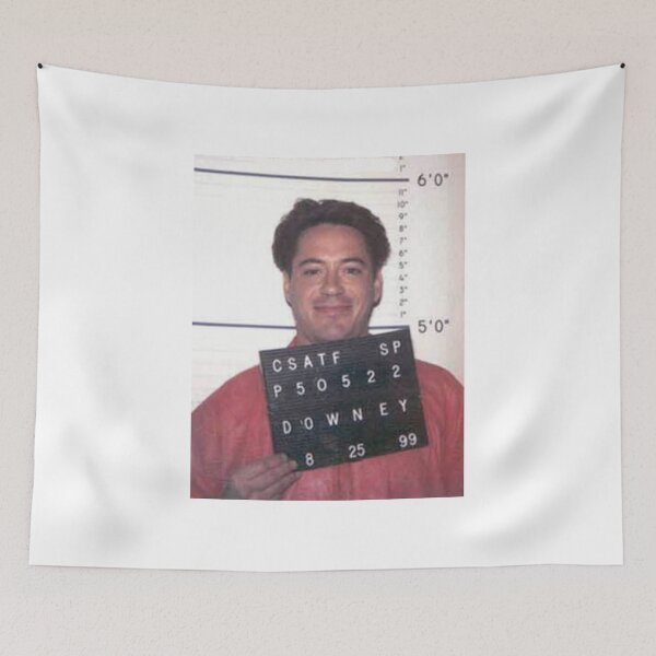 Item preview, robert downey jr. mugshot designed and sold by tboye.