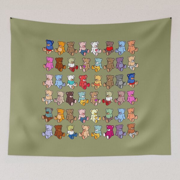 Item preview, Colourful Teddy Bears designed and sold by iconymous.