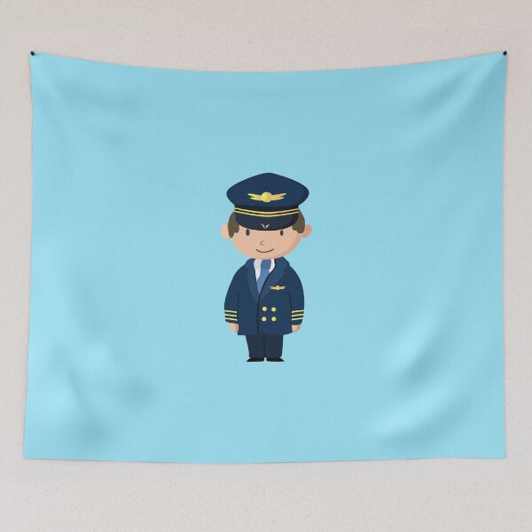 Item preview, Cute Pilot Design designed and sold by pomnook.