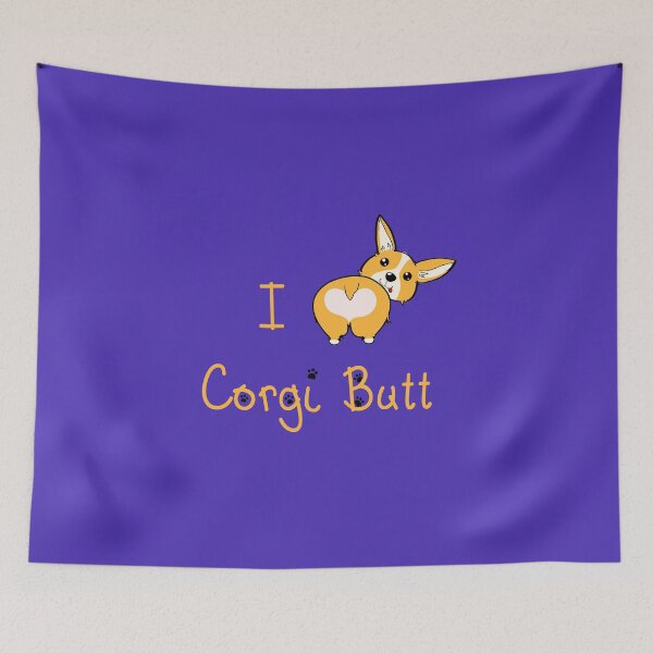 Item preview, I Heart Corgi Butt designed and sold by Nu Threads.